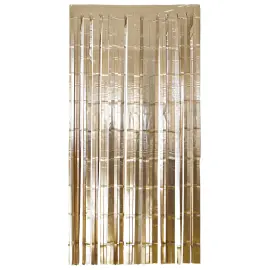 Party Draperi Matt Guld 200x100 cm