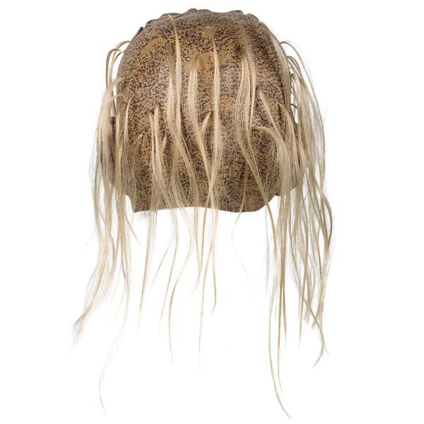 Zombie Latexmask med Hår