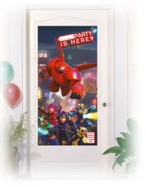 Big Hero 6 Dörrdekoration