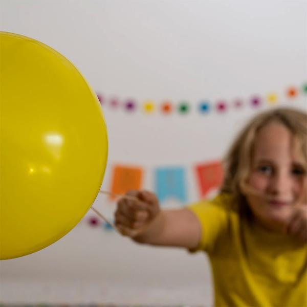 LED Mini Punch-Ballonger Flerfärgade