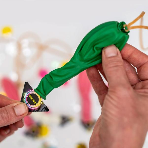 LED Mini Punch-Ballonger Flerfärgade