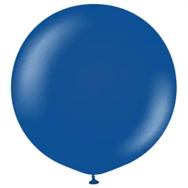 Latexballonger M&ouml;rkbl&aring; 60 cm 2-pack