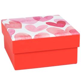 Presentask Hj&auml;rtan 10x10x5 cm