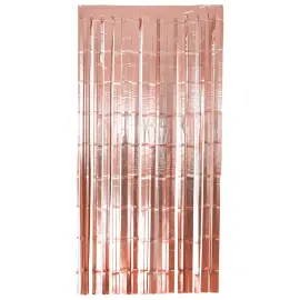 Party Draperi Matt Ros&eacute;guld 200x100 cm