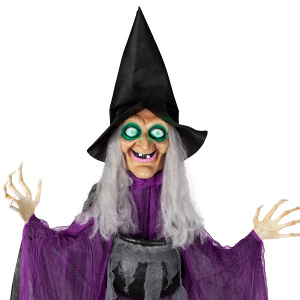 Animerad Hängande Häxa 183 cm