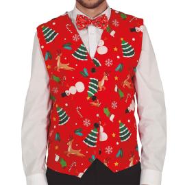 Röd Julväst