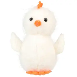 H&auml;ngande Vit Kyckling 6x8 cm