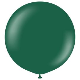 Latexballonger M&ouml;rkgr&ouml;n 60 cm 2-pack