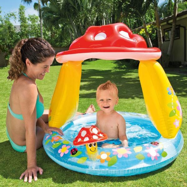 Babypool med Svamp Tak