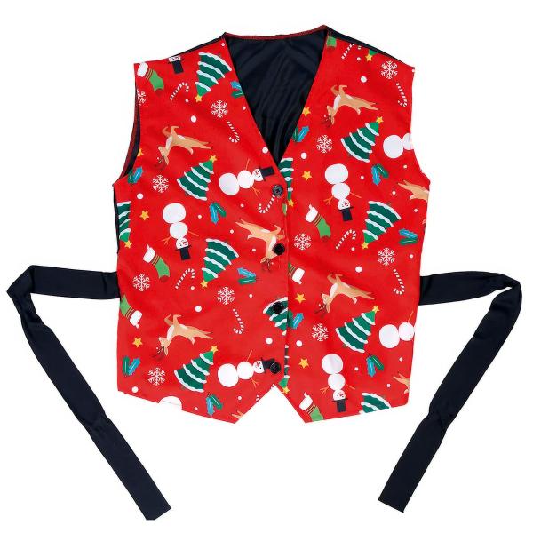 Röd Julväst
