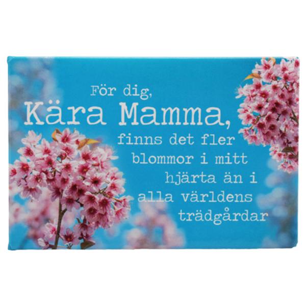 Kylskåpsmagnet Kära Mamma