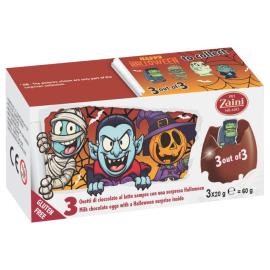 Halloween Chokladägg med Överraskning 3-pack