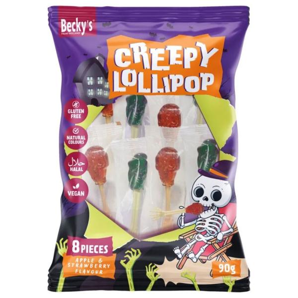 Godisklubbor Skelettarm 10-pack