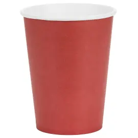 Pappersmuggar M&ouml;rkr&ouml;d 25 cl