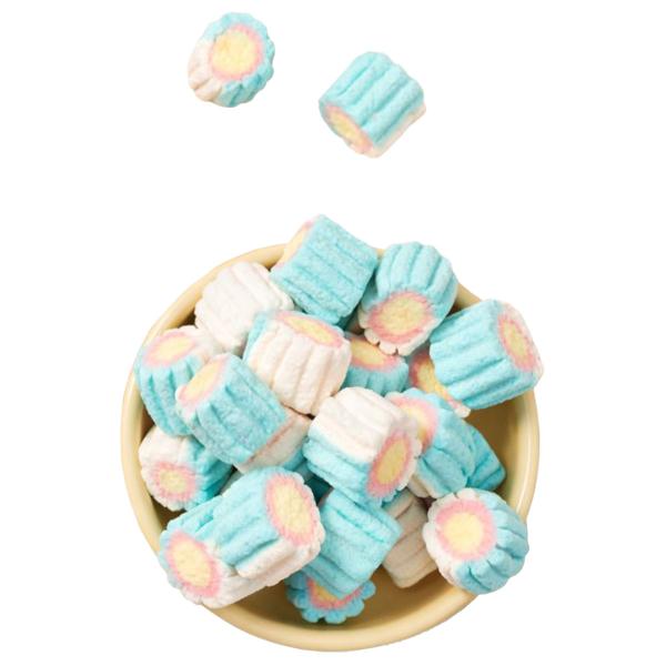 Marshmallows Blåvita Blommor 90g