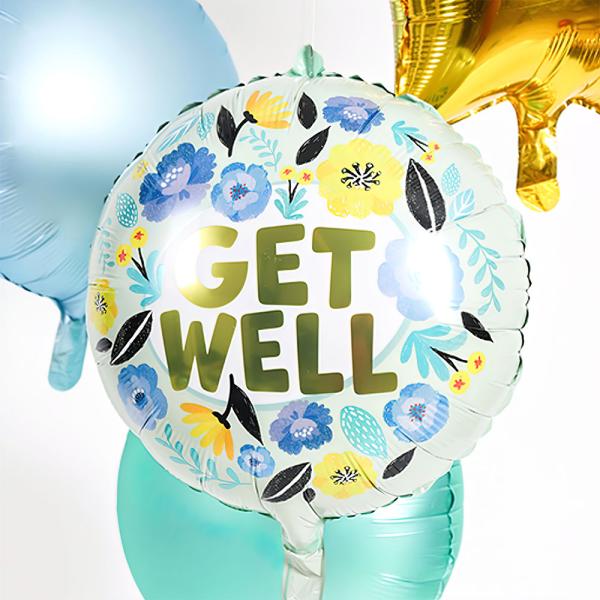 Folieballong Get Well