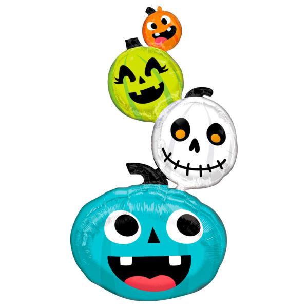 Gigantisk Folieballong Halloween Pumpor