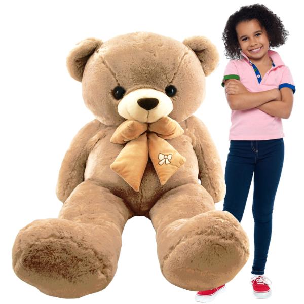 Gigantisk Nalle Beige 120cm