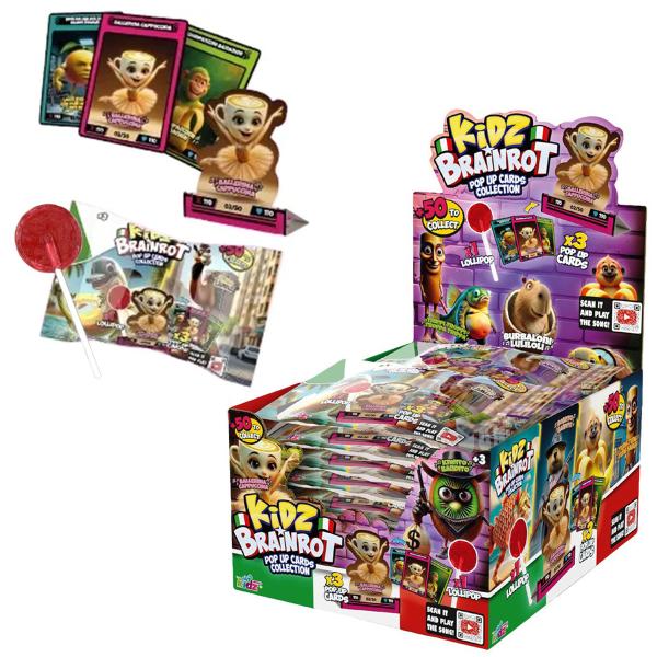 Kidz Brainrot Samlarkort och Godisklubba