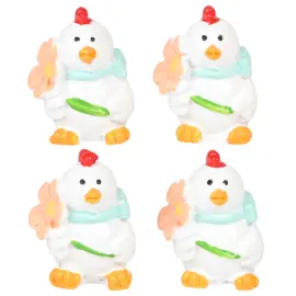 H&ouml;na Vit 2x3 cm 4-pack