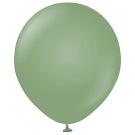 Latexballonger Retro Eukalyptus 45 cm