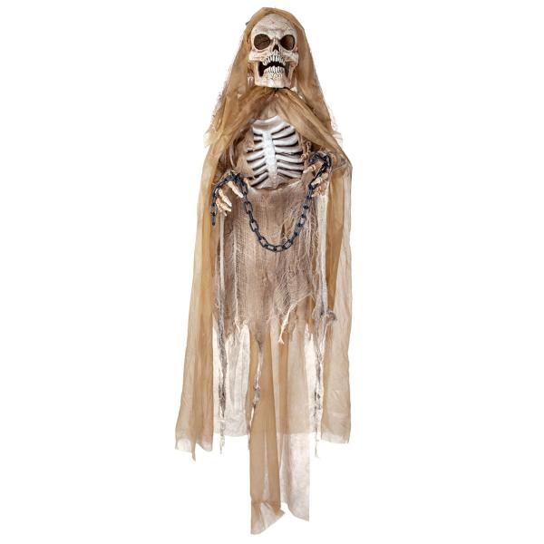 Animerad Hängande Kedjat Skelett 183 cm