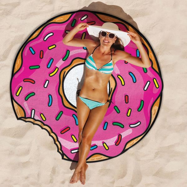 Gigantisk Strandhandduk Donut