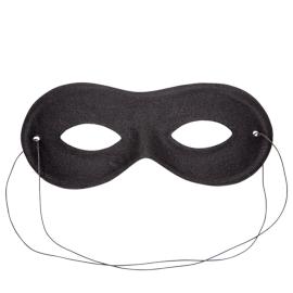 Banditmask Svart