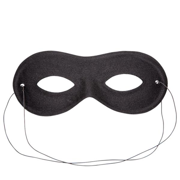 Banditmask Svart
