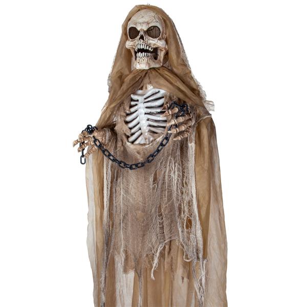 Animerad Hängande Kedjat Skelett 183 cm