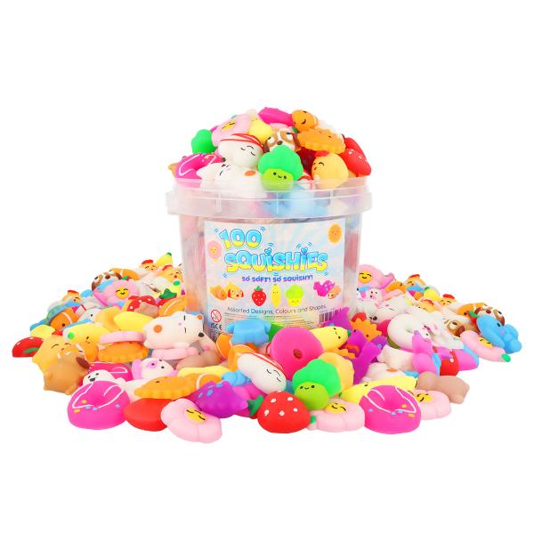 Squishy Stressleksak 3-7 cm