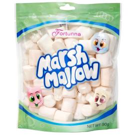 Marshmallows Hj&auml;rtan Rosa/Vit 90g
