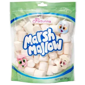 Marshmallows Hj&auml;rtan Rosa/Vit 90g