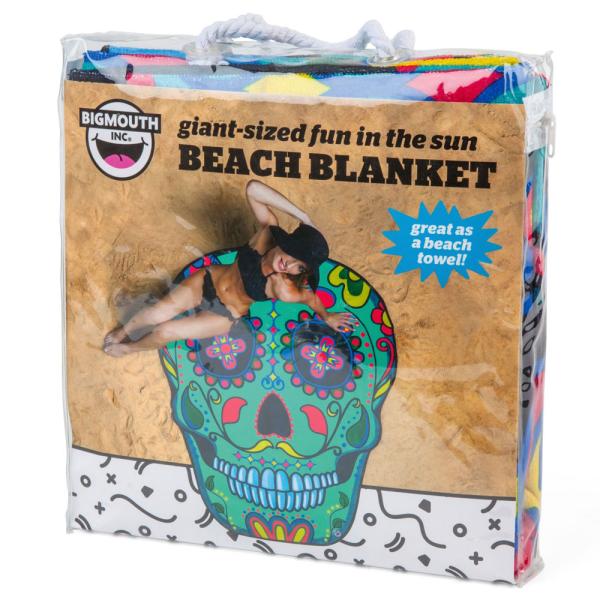 Gigantisk Strandhandduk Sugar Skull