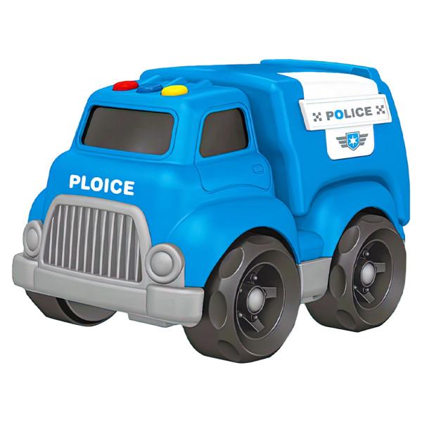 Polis/Brandbil Leksak med Ljud och Ljus