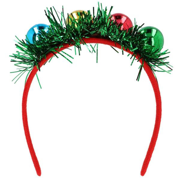 Juldiadem med Julgranskulor