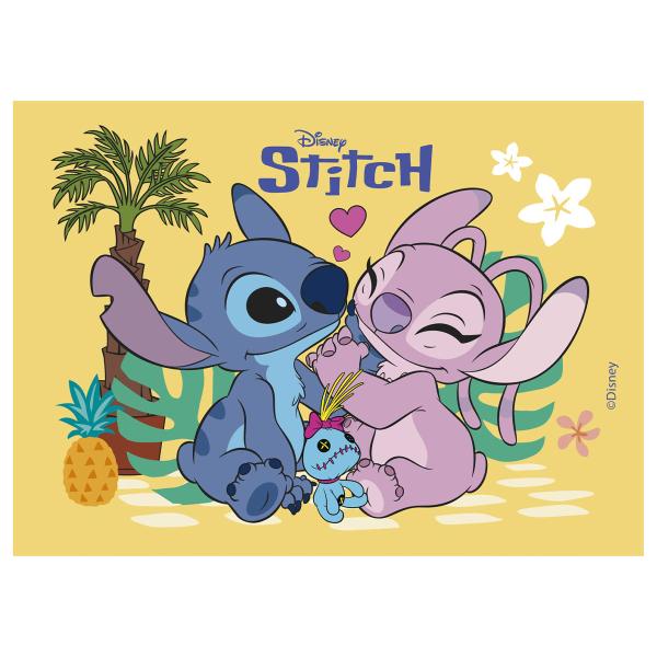 Tårtbild Stitch A5 17,5 g