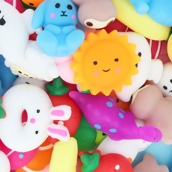 Squishy Stressleksak 3-7 cm