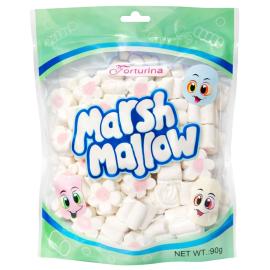 Marshmallows Vita Blommor 90g