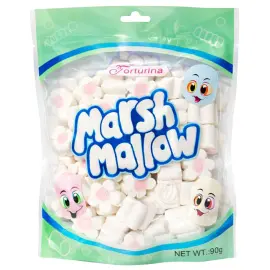 Marshmallows Vita Blommor 90g