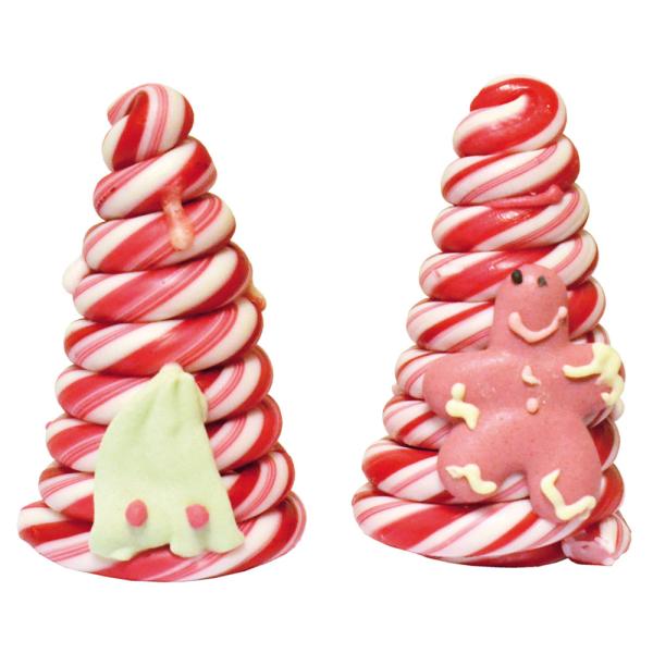 Polkagris Julgranar 2-pack