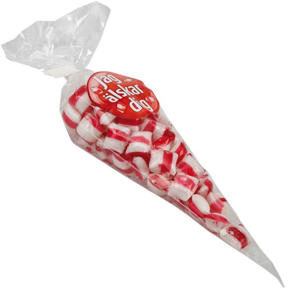 Polkagrisar Jag Älskar Dig