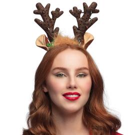 Juldiadem med Renhorn & Bj&auml;llra