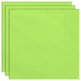 Pappersservetter Limegr&ouml;n 20-pack
