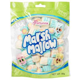 Marshmallows Bl&aring;vita Blommor 90g