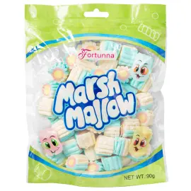 Marshmallows Bl&aring;vita Blommor 90g