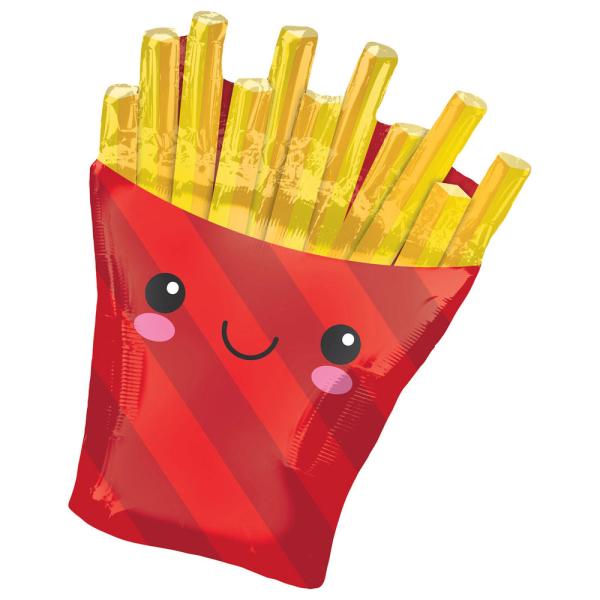 Pommes Frites Folieballong