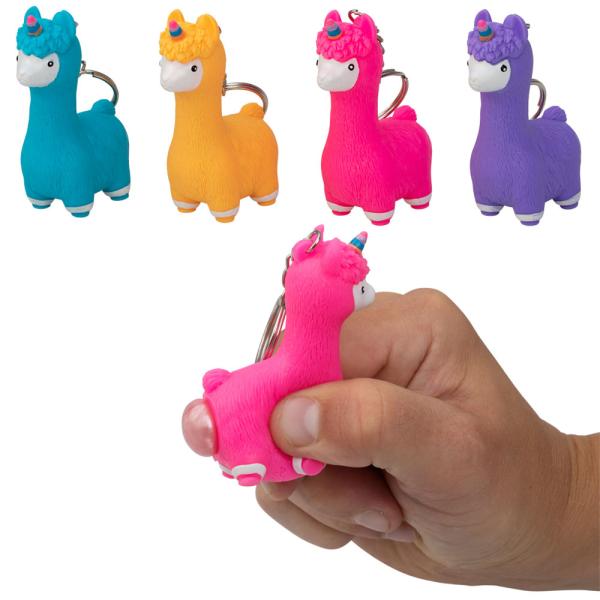 Poop Llamacorn Nyckelring