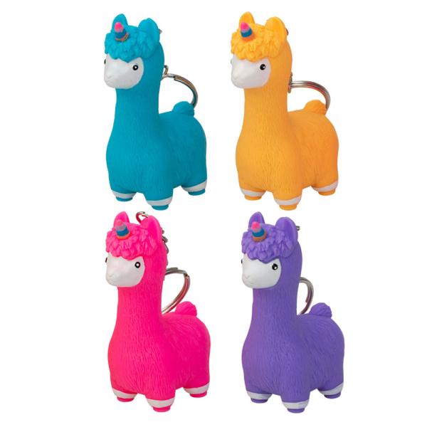 Poop Llamacorn Nyckelring