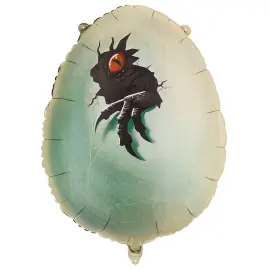 Jurassic World Dinosaurie&auml;gg Folieballong 48 x 64 cm